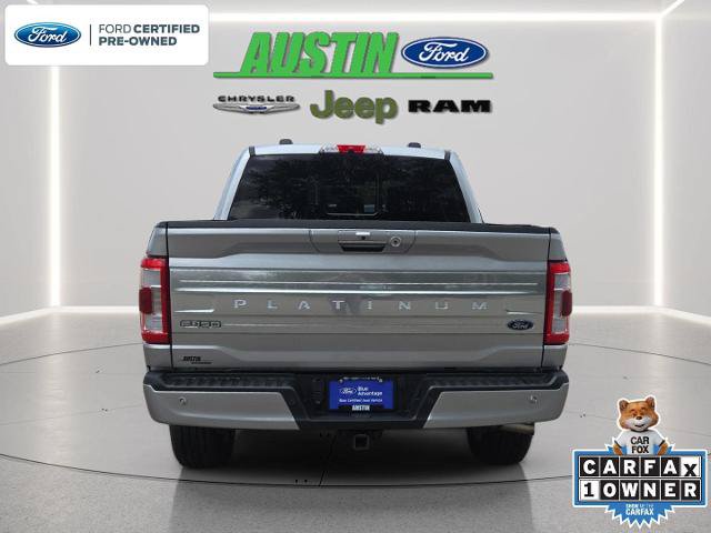 Certified 2022 Ford F150 Platinum w/ Equipment Group 701A High AWD/4WD image 4