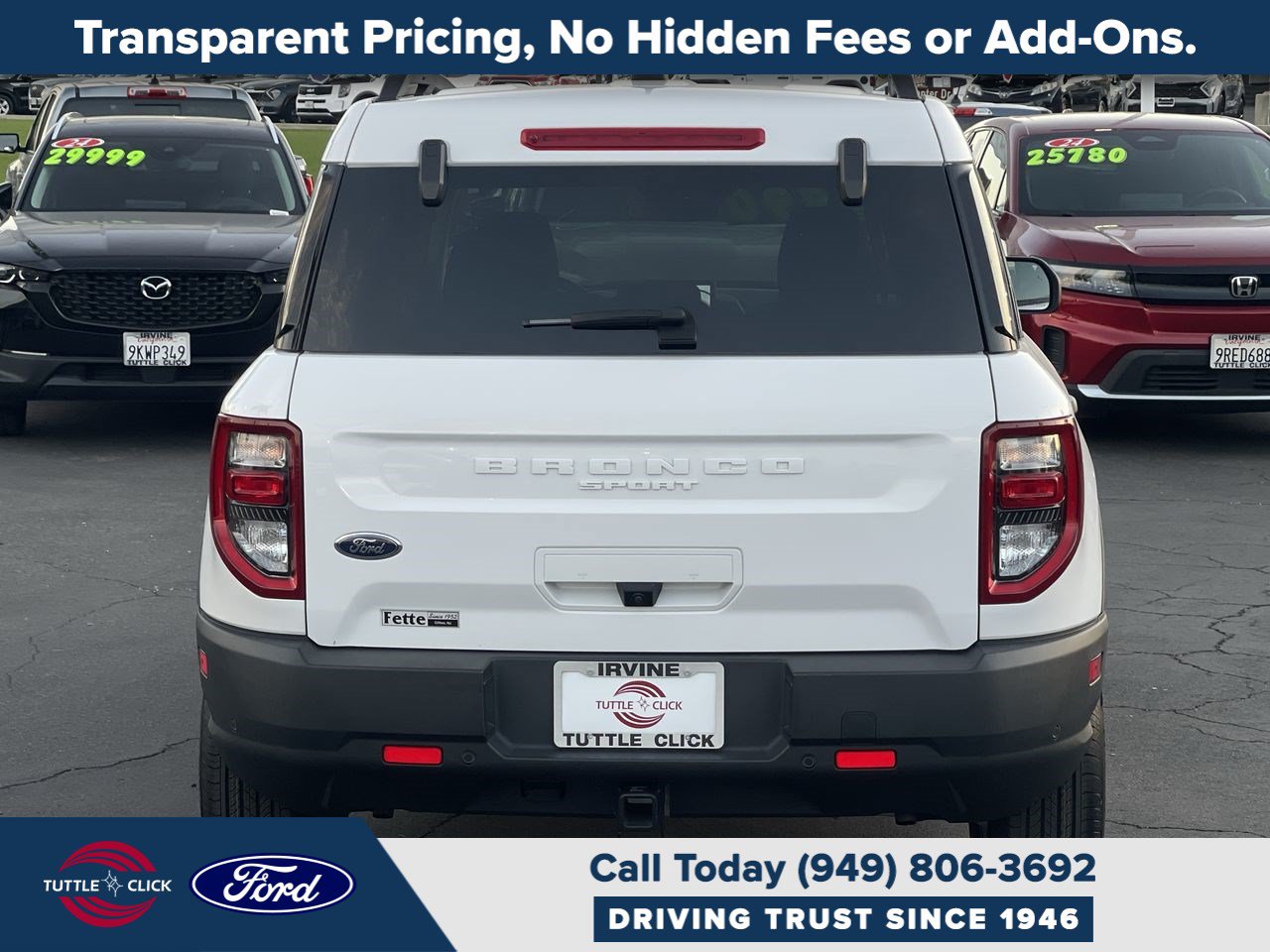 Certified 2023 Ford Bronco Sport Big Bend w/ Convenience Package AWD/4WD image 14