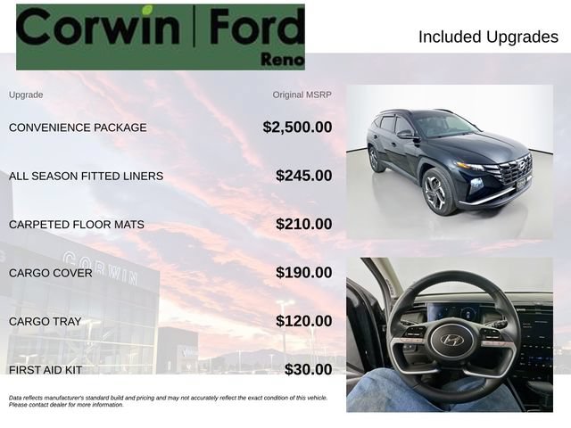Used 2024 Hyundai Tucson SEL w/ Convenience Package AWD/4WD image 3