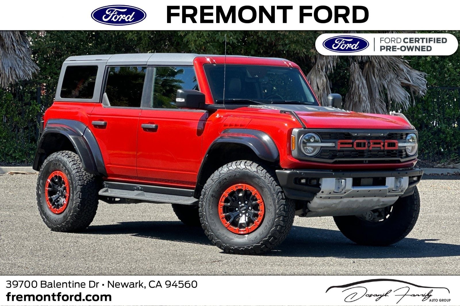 Certified 2022 Ford Bronco Raptor image 7