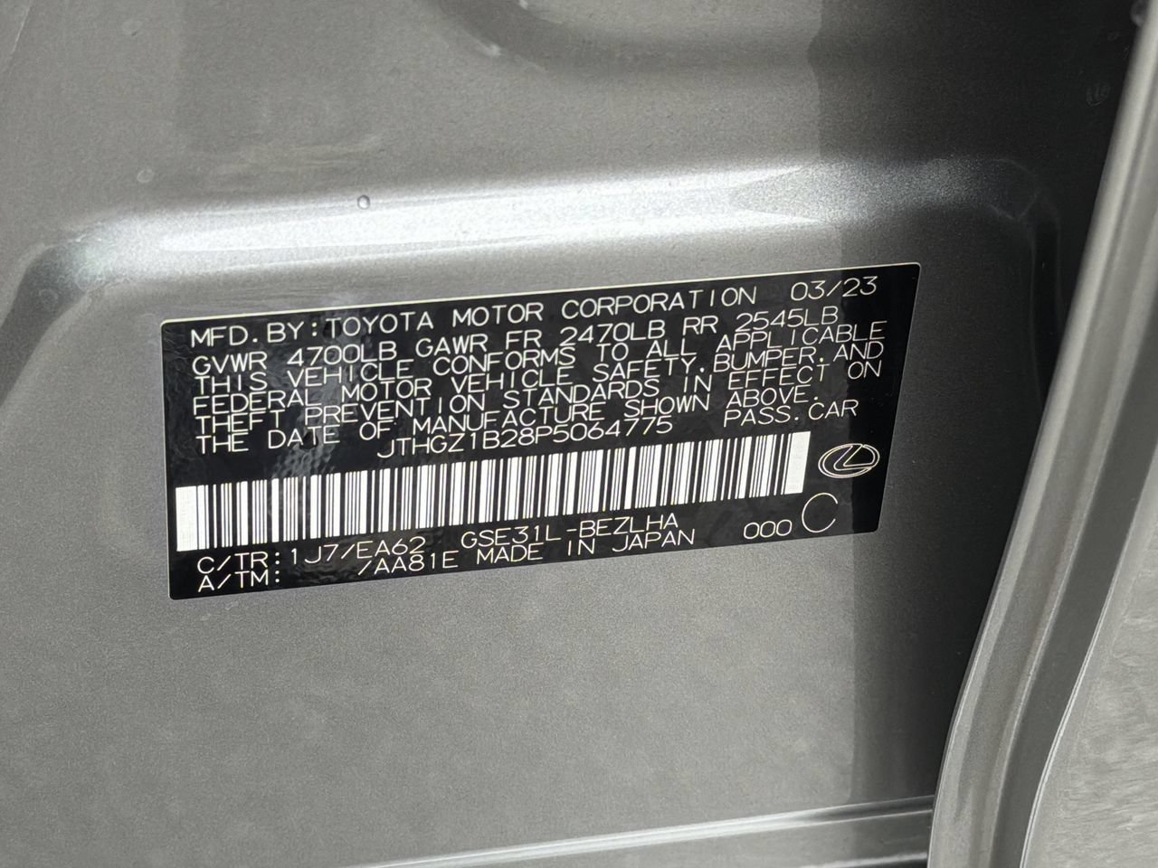 Used 2023 Lexus IS 350 F Sport w/ Navigation Package RWD image 33