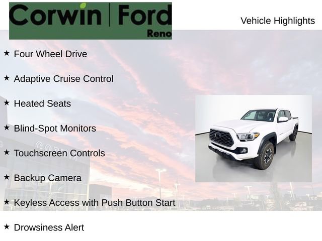Used 2021 Toyota Tacoma TRD Off-Road w/ Technology Package AWD/4WD image 8