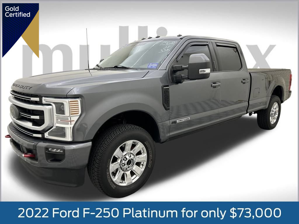 Certified 2022 Ford F250 Platinum