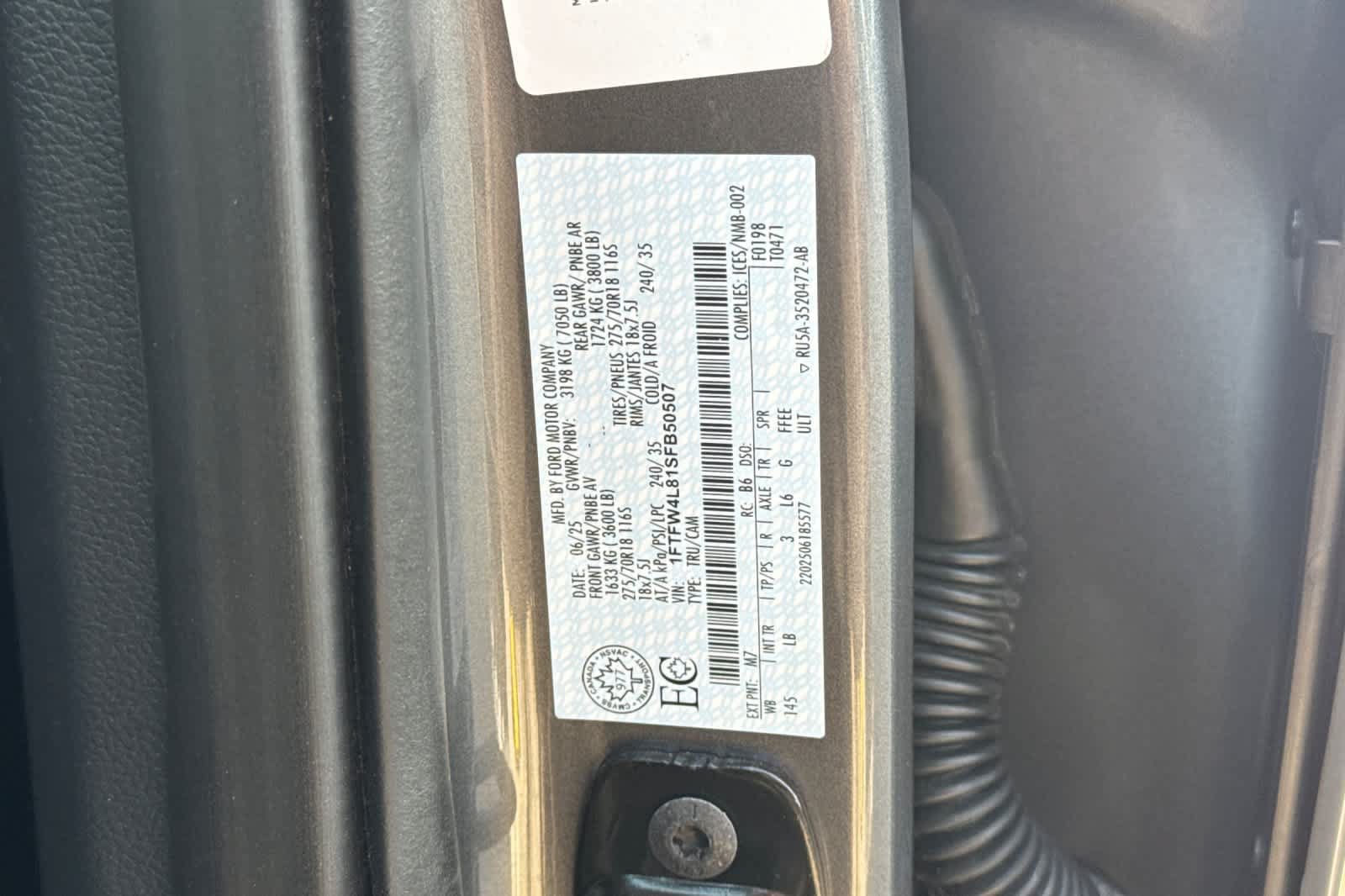 Certified 2025 Ford F150 Tremor w/ Tow/Haul Package AWD/4WD image 29