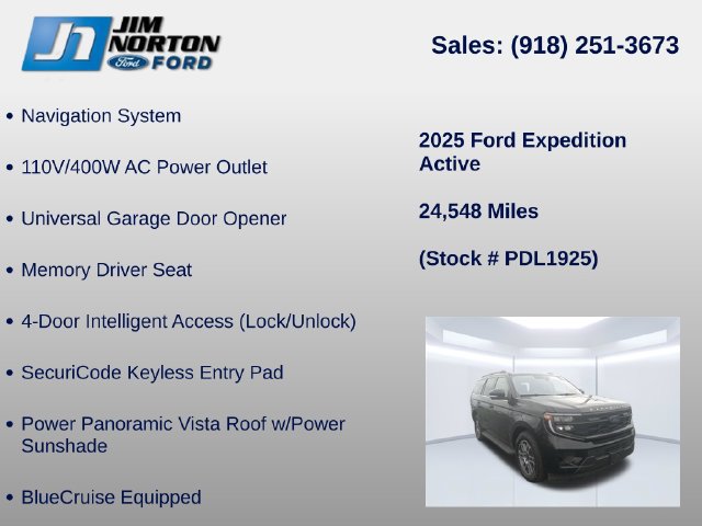 Certified 2025 Ford Expedition Active AWD/4WD image 16
