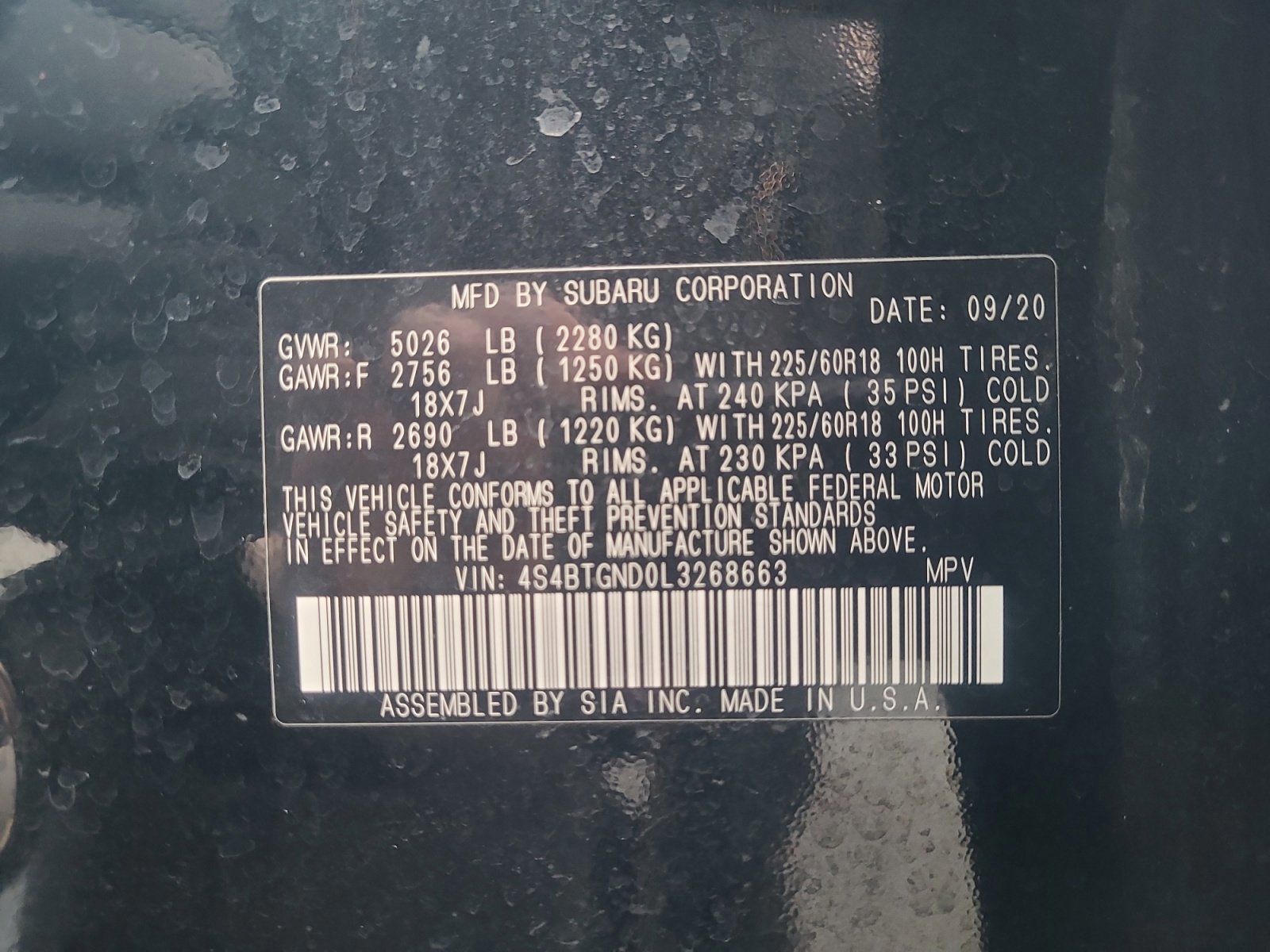 Used 2020 Subaru Outback Limited XT w/ Popular Package #2 image 25