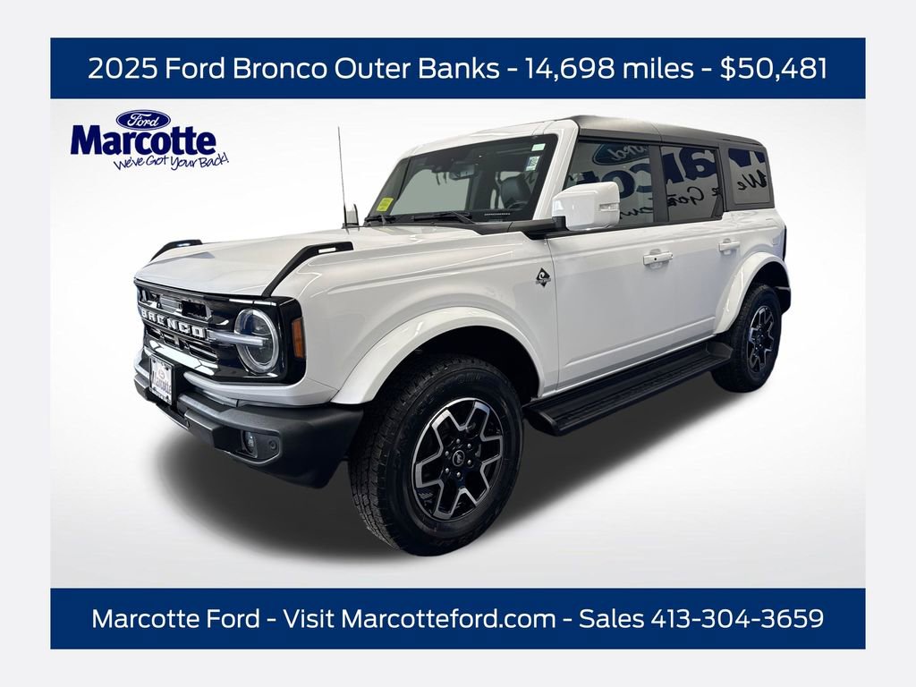 Certified 2025 Ford Bronco Outer Banks