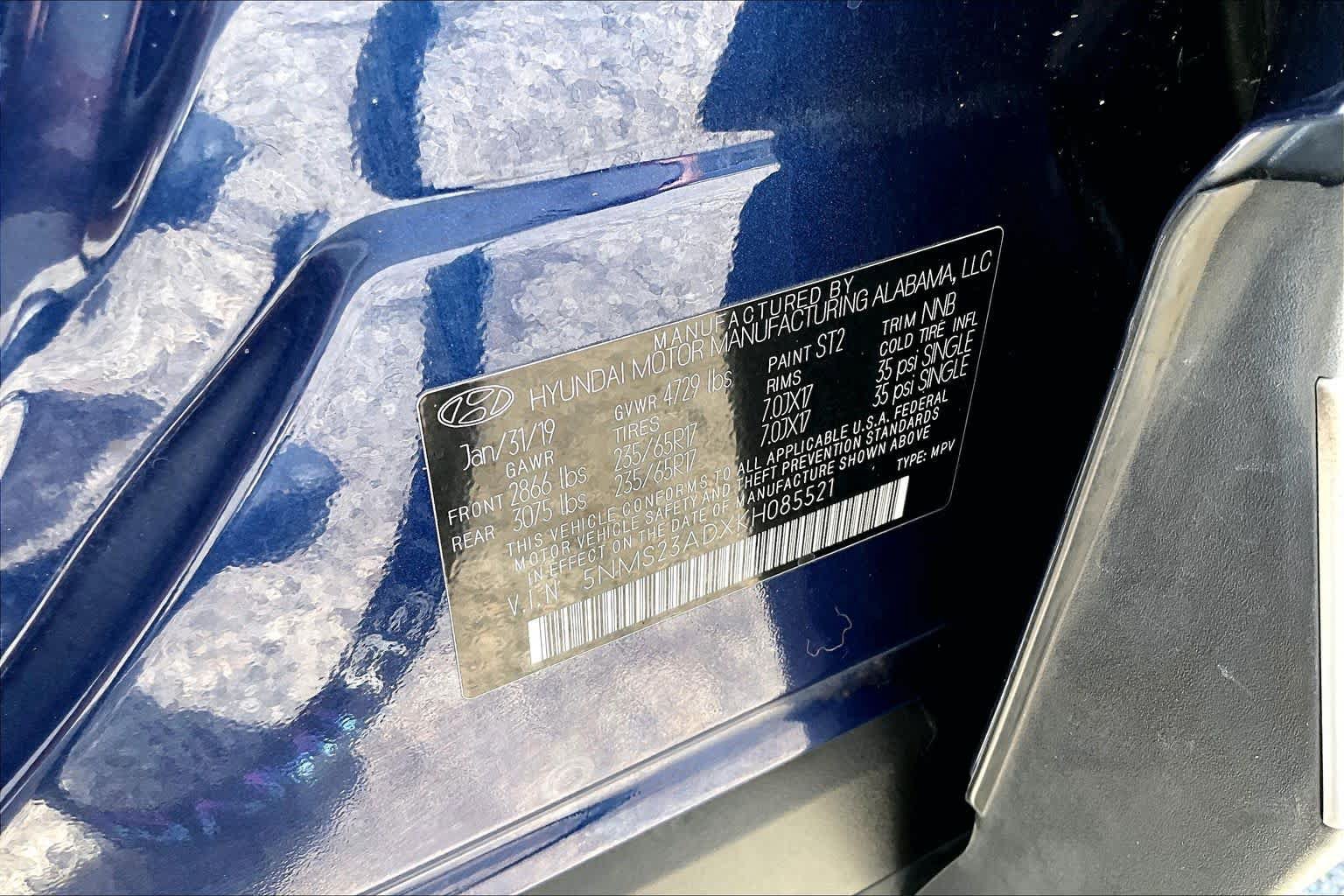 Used 2019 Hyundai Santa Fe SE FWD image 34