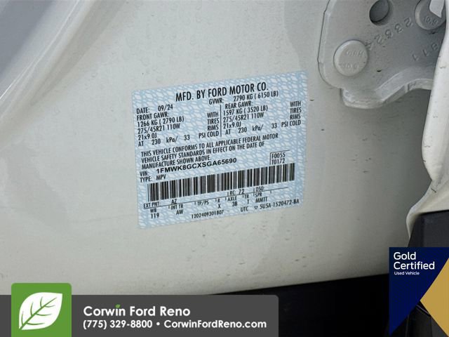 Certified 2025 Ford Explorer ST image 38