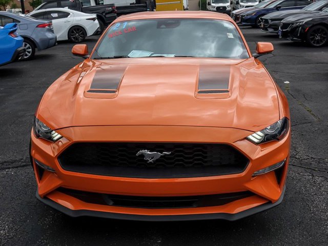Certified 2021 Ford Mustang Coupe w/ Wheel & Stripe Package RWD image 5