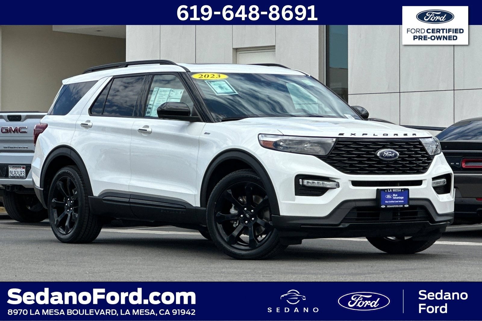 Certified 2023 Ford Explorer ST-Line w/ Class IV Trailer Tow Package