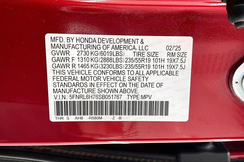 Used 2025 Honda Odyssey Sport-L image 36