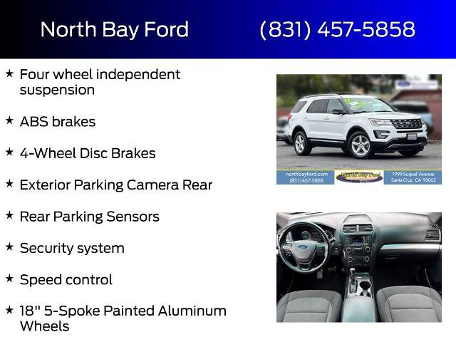 Certified 2017 Ford Explorer XLT AWD/4WD image 8