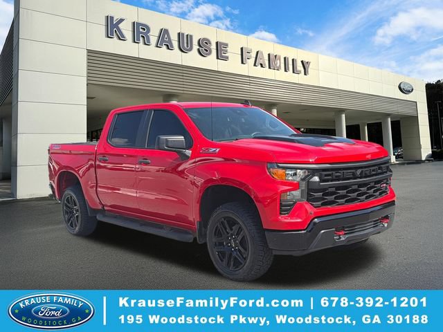Used 2024 Chevrolet Silverado 1500 Custom Trail Boss AWD/4WD image 1