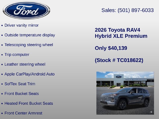 Used 2026 Toyota RAV4 XLE Premium AWD/4WD image 31