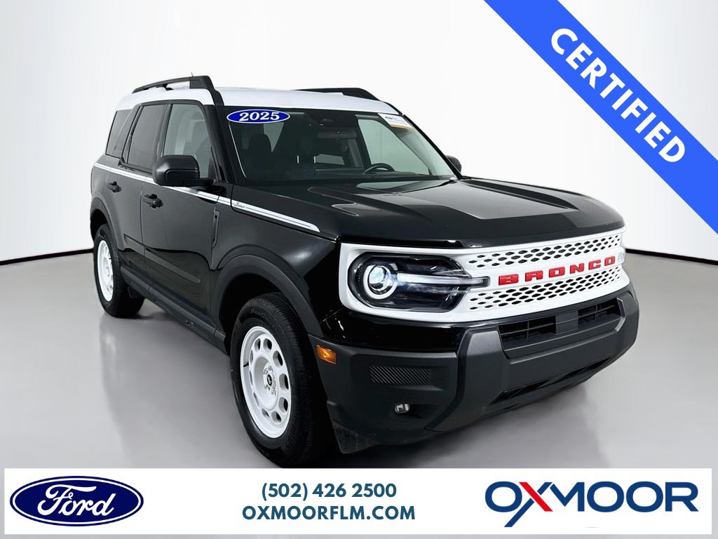 Certified 2025 Ford Bronco Sport Heritage w/ Convenience Package