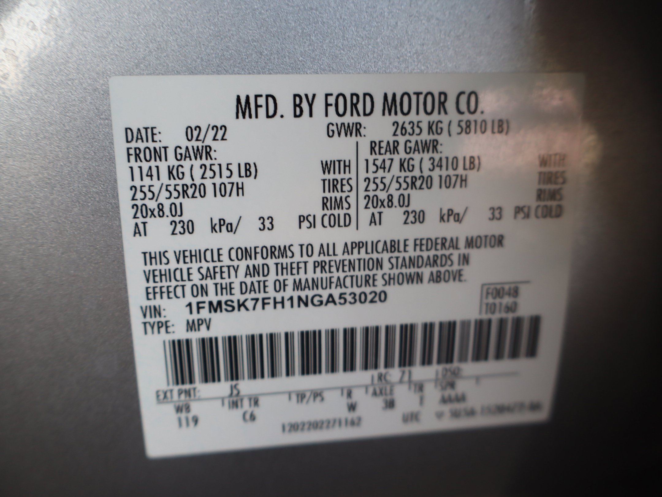 Certified 2022 Ford Explorer Limited RWD image 32