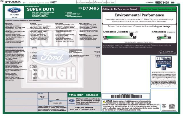 Certified 2021 Ford F350 XLT w/ XLT Value Package image 20