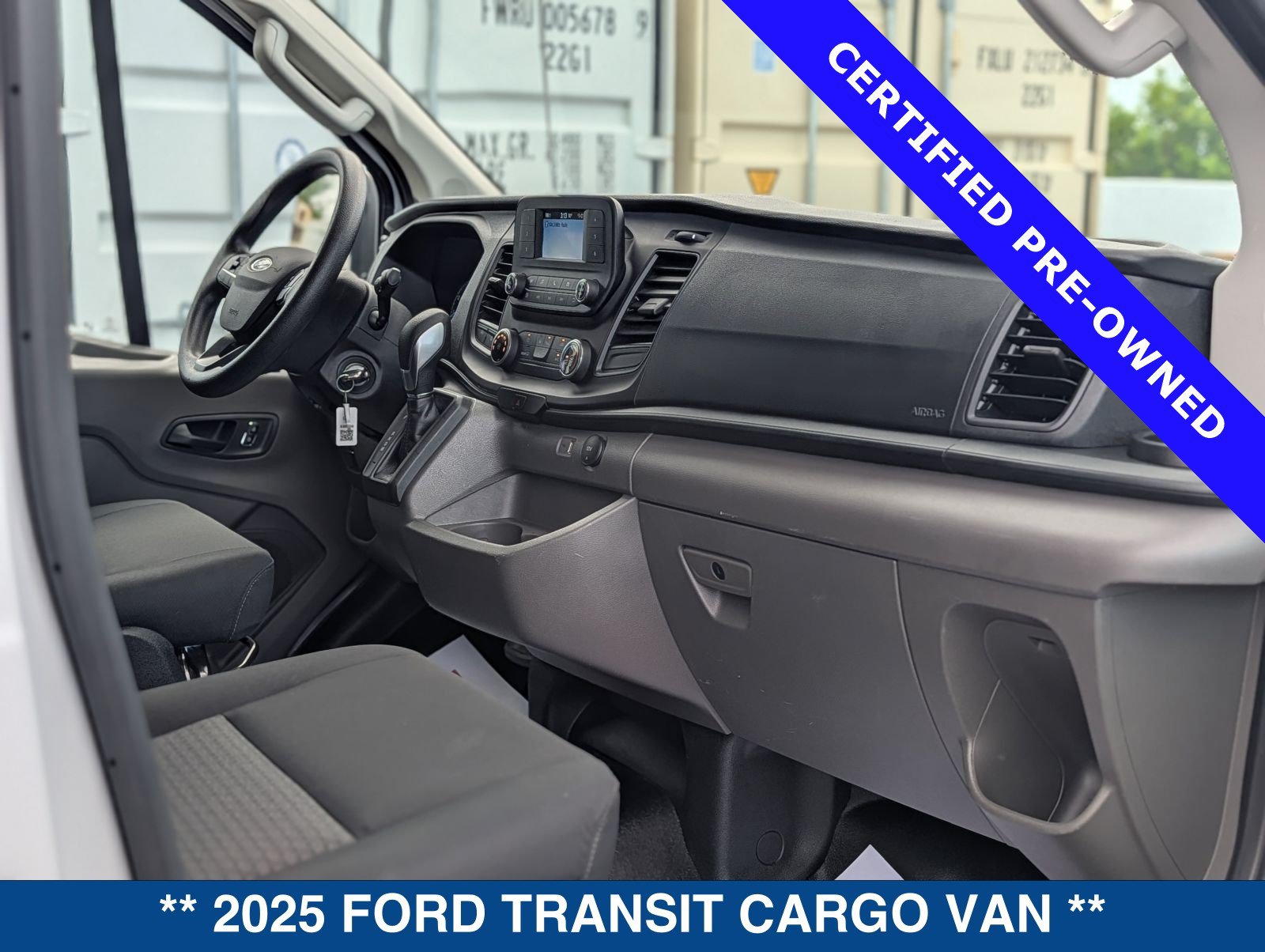 Certified 2025 Ford Transit 250 Low Roof w/ Exterior Upgrade Package RWD image 15
