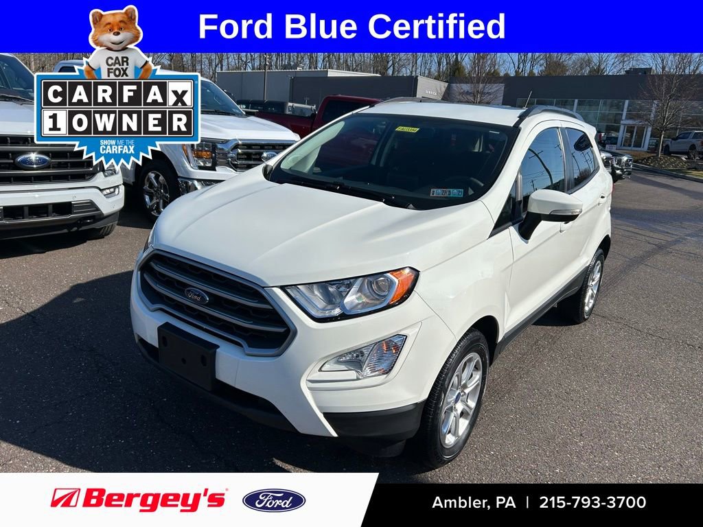 Certified 2022 Ford EcoSport SE