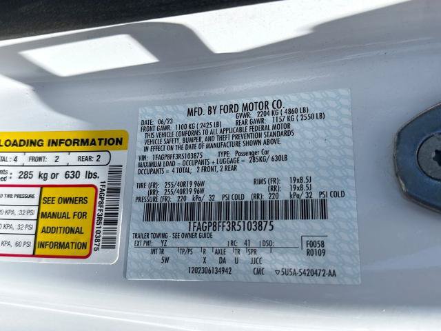 Certified 2024 Ford Mustang GT Premium RWD image 17