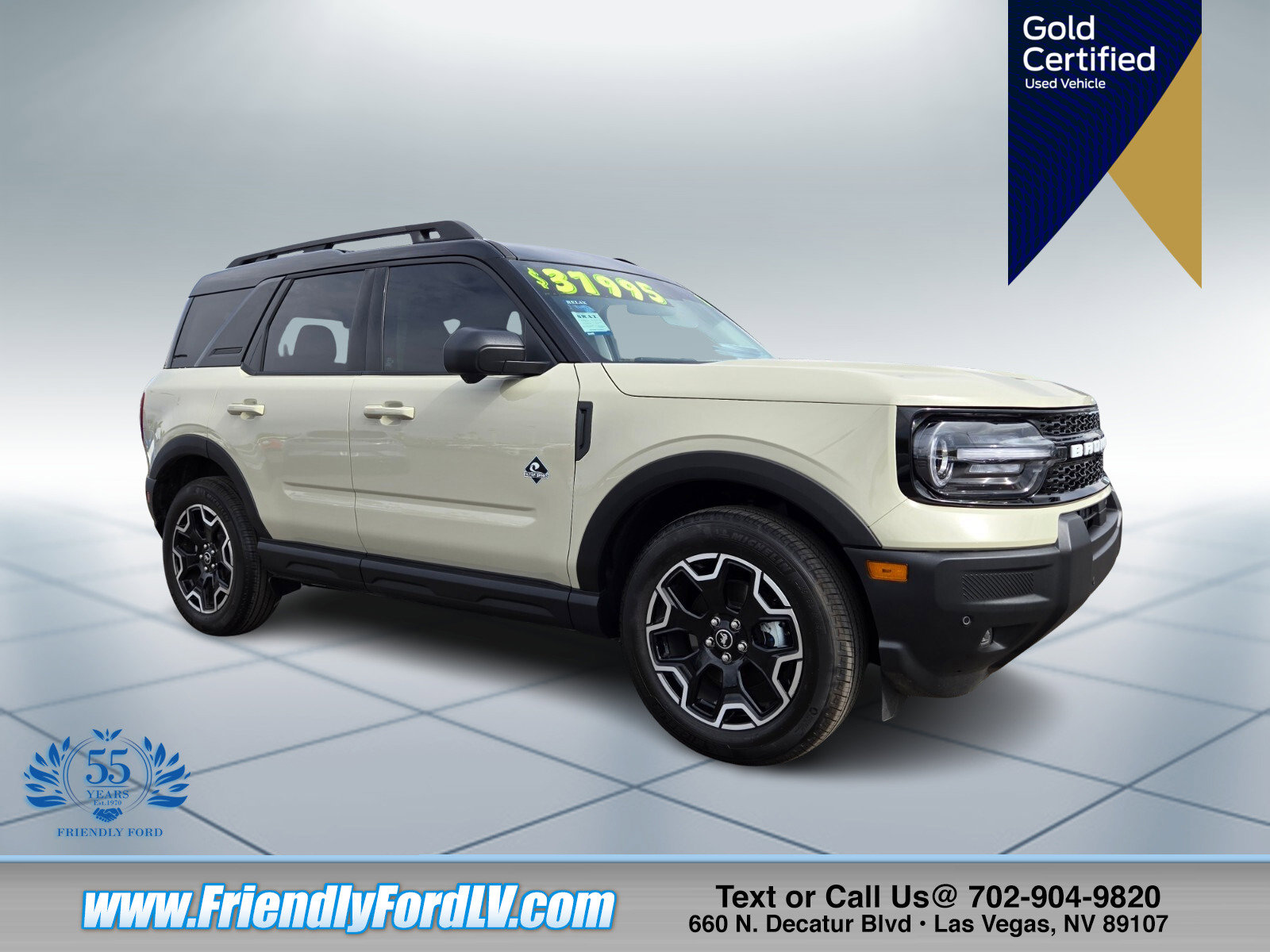 Certified 2025 Ford Bronco Sport Outer Banks w/ Outer Banks Tech Package+