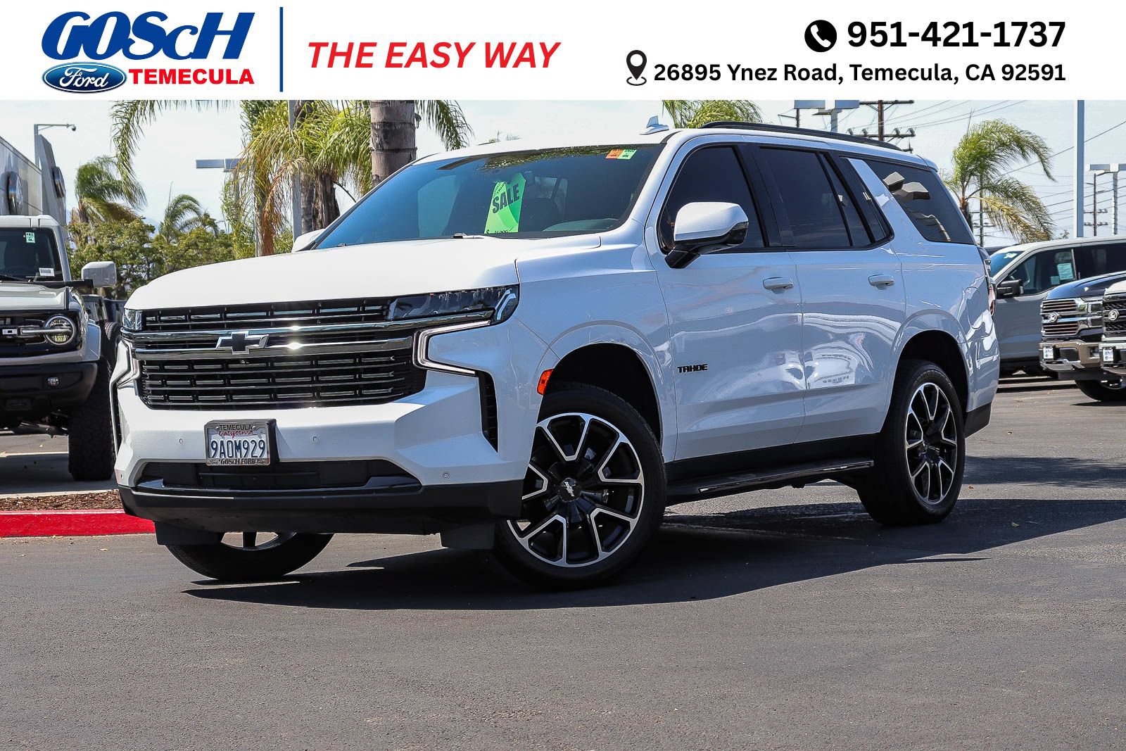 Used 2022 Chevrolet Tahoe RST w/ Luxury Package RWD image 1