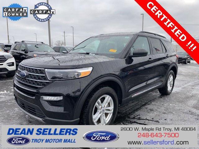 Certified 2023 Ford Explorer XLT w/ Equipment Group 202A image 1