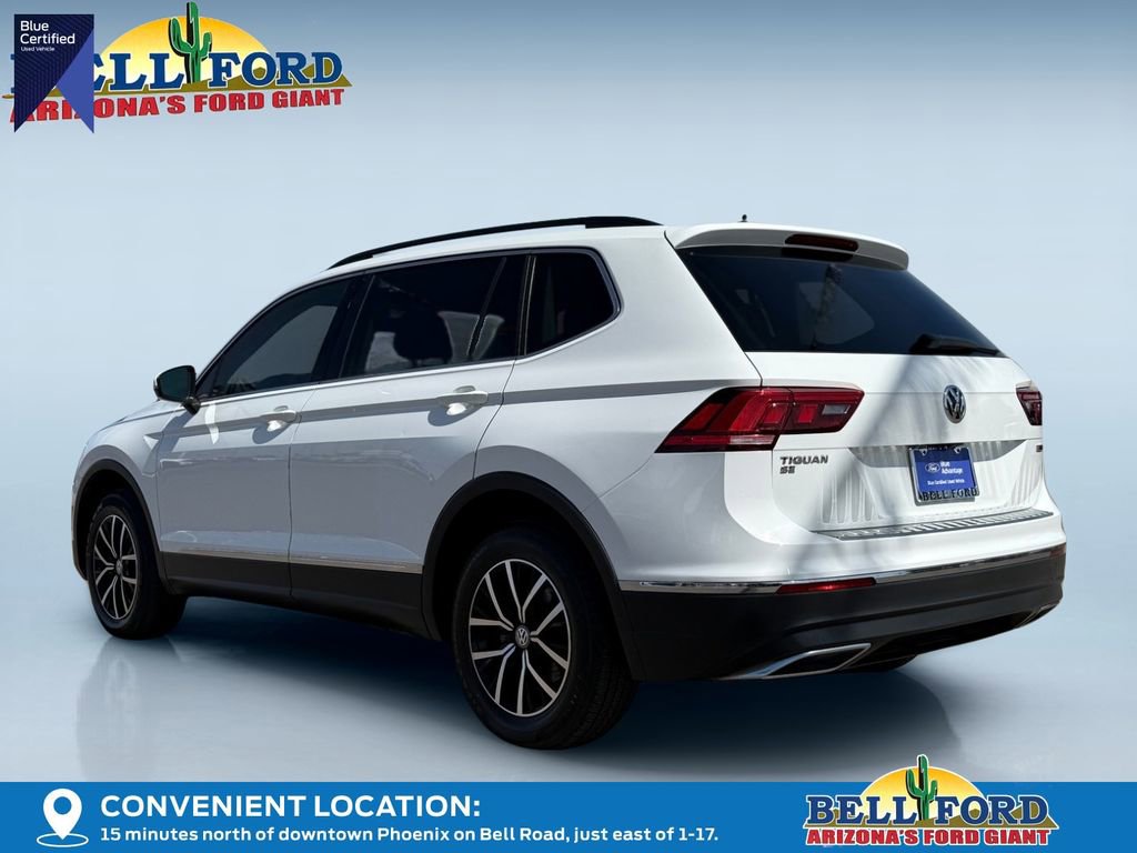 Used 2021 Volkswagen Tiguan SE w/ Panoramic Sunroof Package AWD/4WD image 2