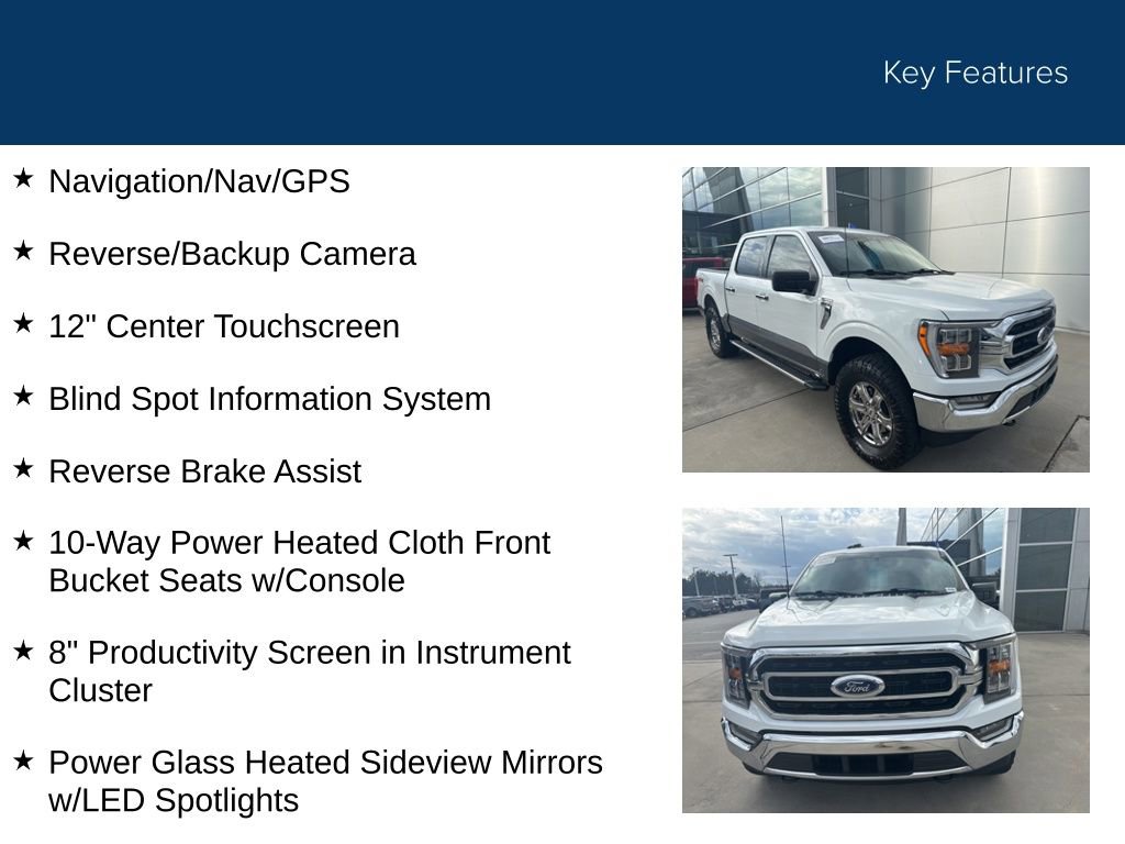 Certified 2023 Ford F150 XLT w/ Equipment Group 302A High image 36