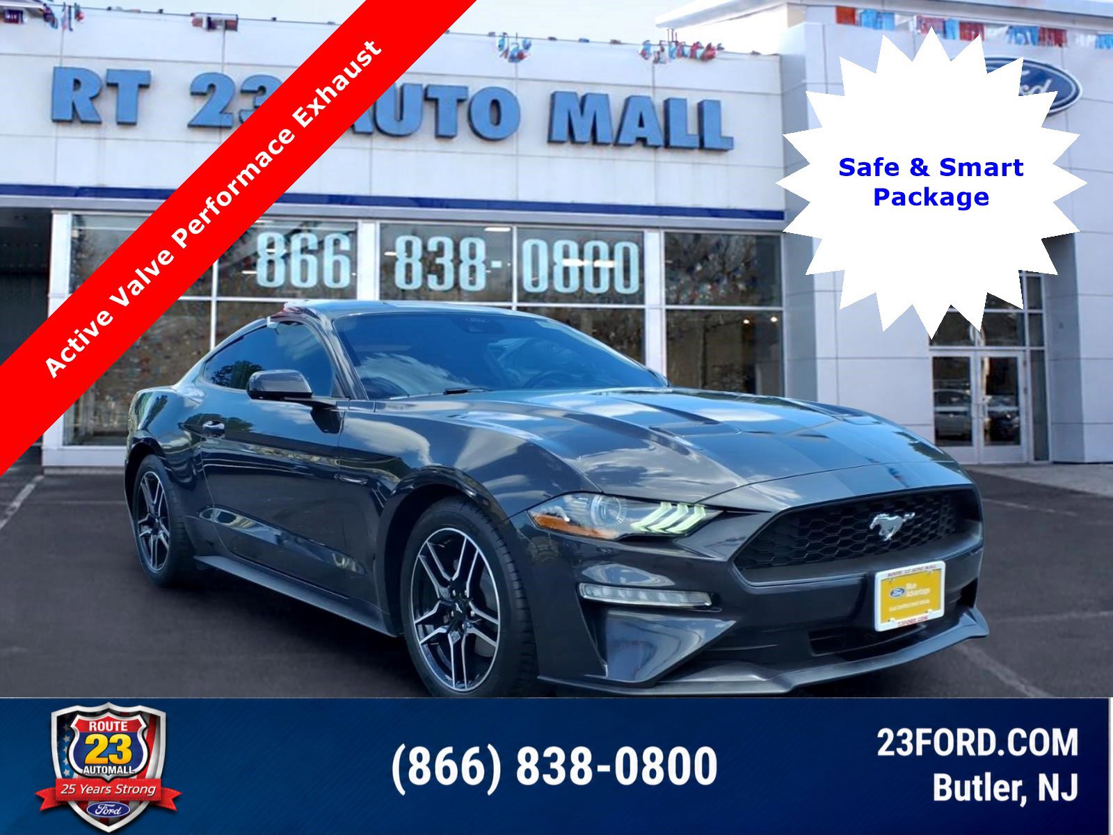 Certified 2023 Ford Mustang Coupe w/ Equipment Group 101A