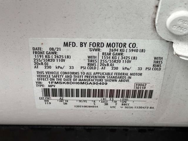 Certified 2021 Ford Explorer XLT w/ Equipment Group 202A AWD/4WD image 30