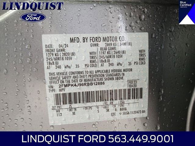 Certified 2024 Ford Edge SEL w/ Convenience Package image 21