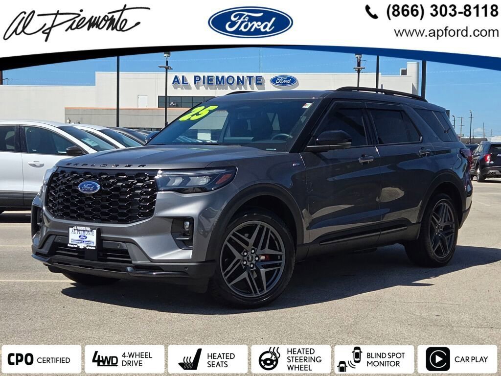 Certified 2025 Ford Explorer ST-Line w/ Premium Package