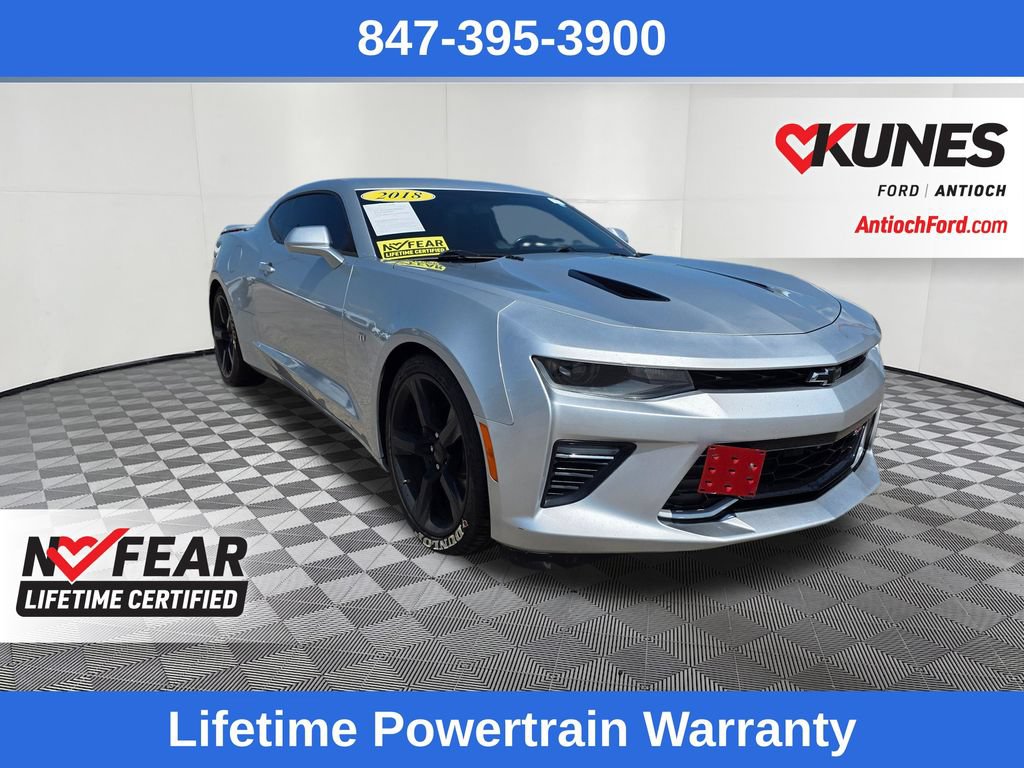 Used 2018 Chevrolet Camaro SS RWD image 1