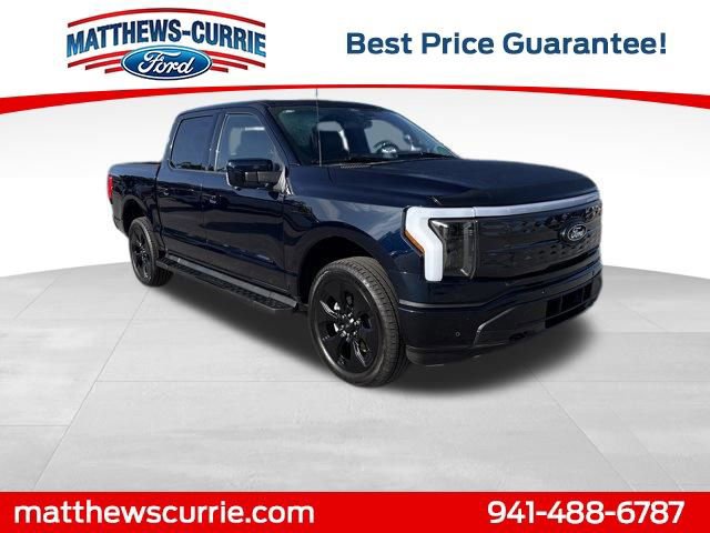 Certified 2025 Ford F150 Lightning Platinum w/ Dark Elements Package image 6