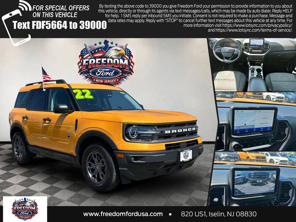 Certified 2022 Ford Bronco Sport Big Bend w/ Convenience Package