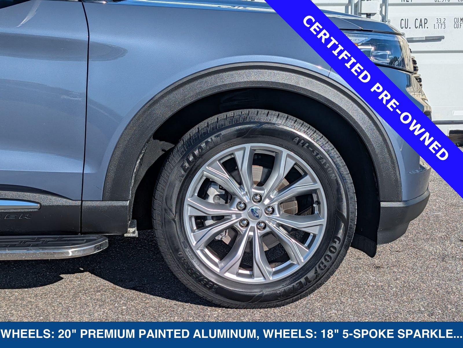 Certified 2021 Ford Explorer XLT w/ Equipment Group 202A AWD/4WD image 12