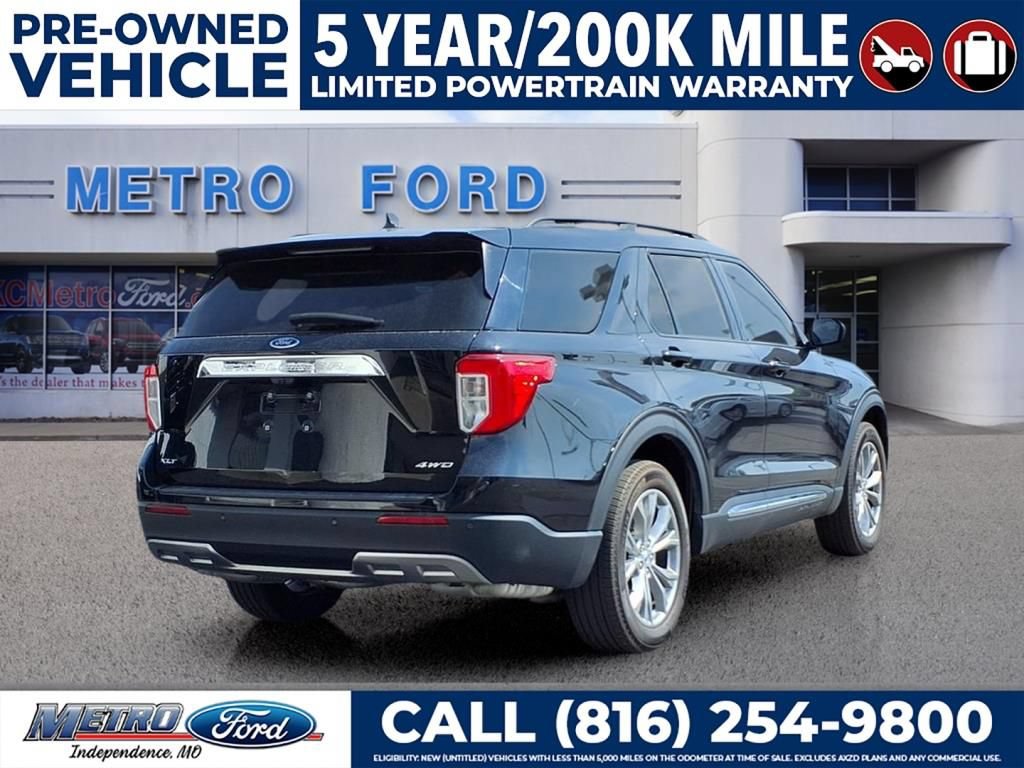 Certified 2023 Ford Explorer XLT w/ Equipment Group 202A AWD/4WD image 3