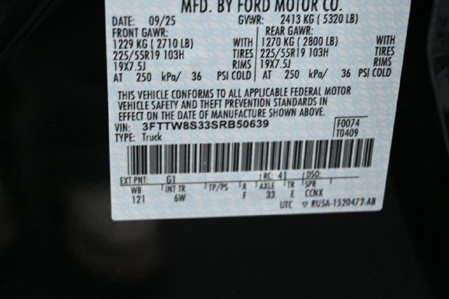 Certified 2025 Ford Maverick Lariat w/ Black Appearance Package AWD/4WD image 37