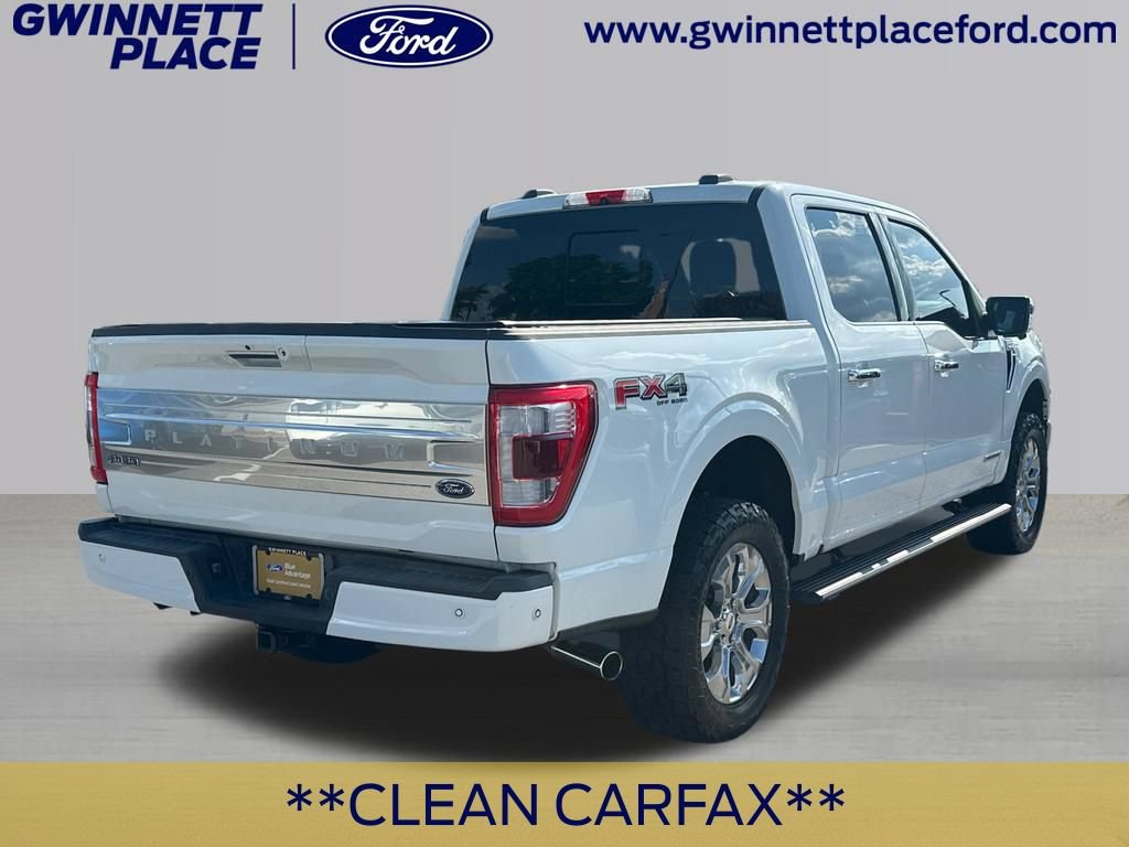 Certified 2022 Ford F150 Platinum w/ Equipment Group 701A High AWD/4WD image 5