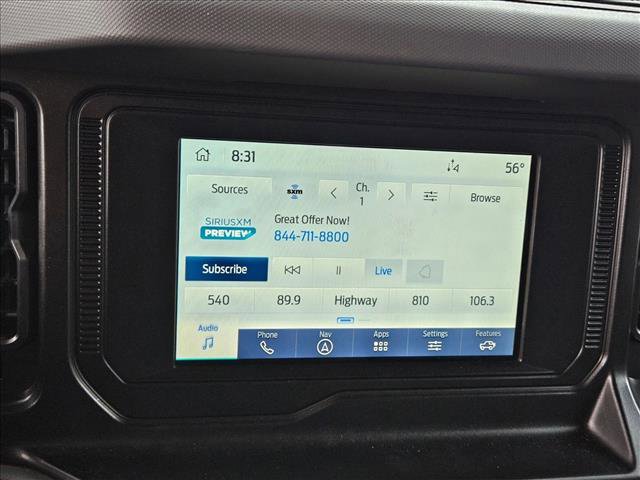 Certified 2023 Ford Bronco Black Diamond w/ Sasquatch Package image 18