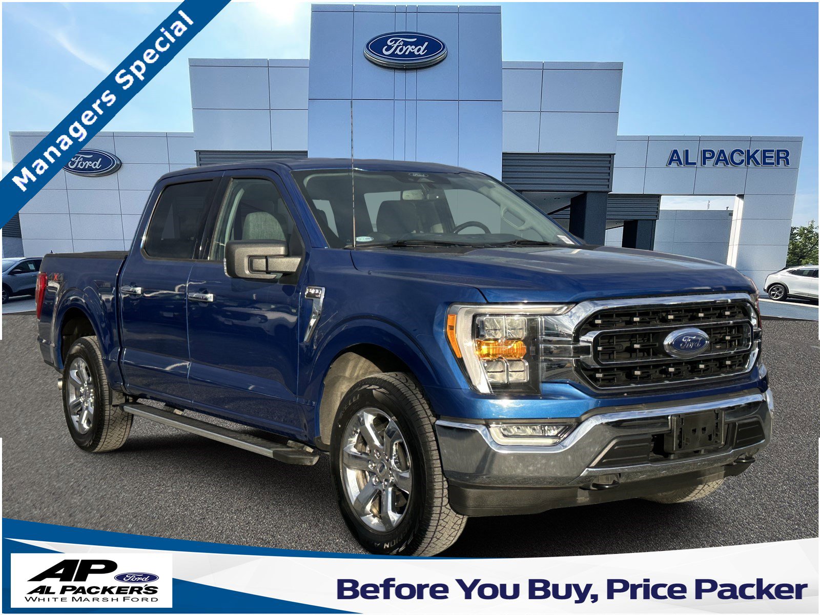 Certified 2022 Ford F150 XLT w/ Equipment Group 302A High image 1