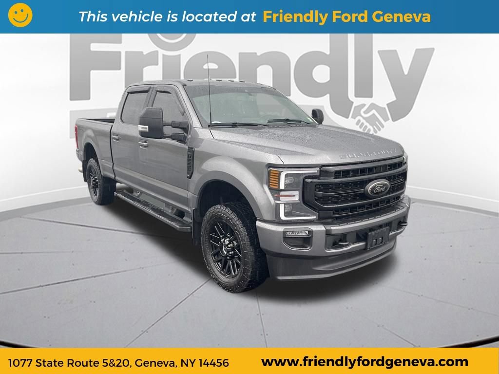 Certified 2022 Ford F250 Lariat w/ Black Appearance Package AWD/4WD image 3