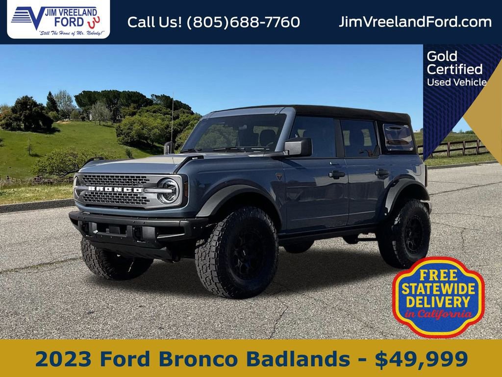 Certified 2023 Ford Bronco Badlands