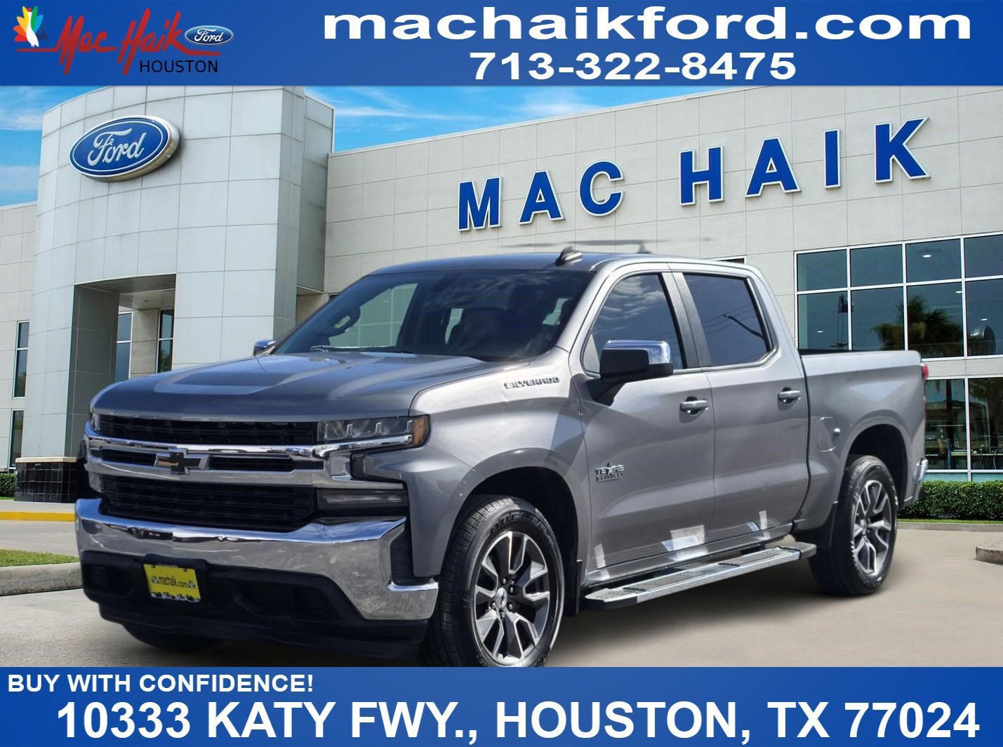 Used 2019 Chevrolet Silverado 1500 LT w/ Texas Edition RWD image 1