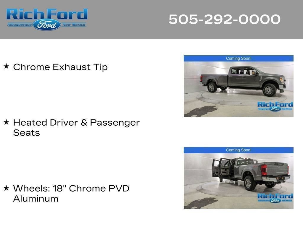 Certified 2021 Ford F250 XLT w/ XLT Premium Package AWD/4WD image 56