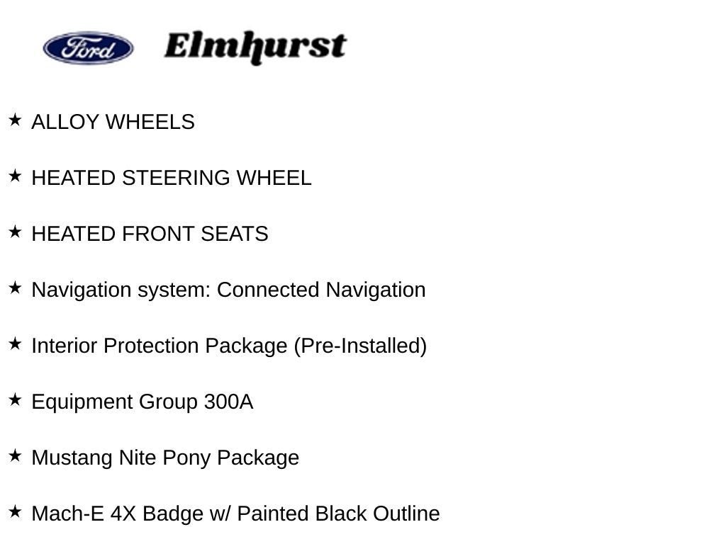 Certified 2023 Ford Mustang Mach-E Premium w/ Mustang Nite Pony Package AWD/4WD image 10