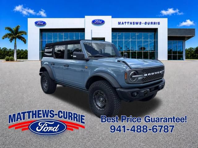 Certified 2023 Ford Bronco Badlands w/ Sasquatch Package AWD/4WD image 1