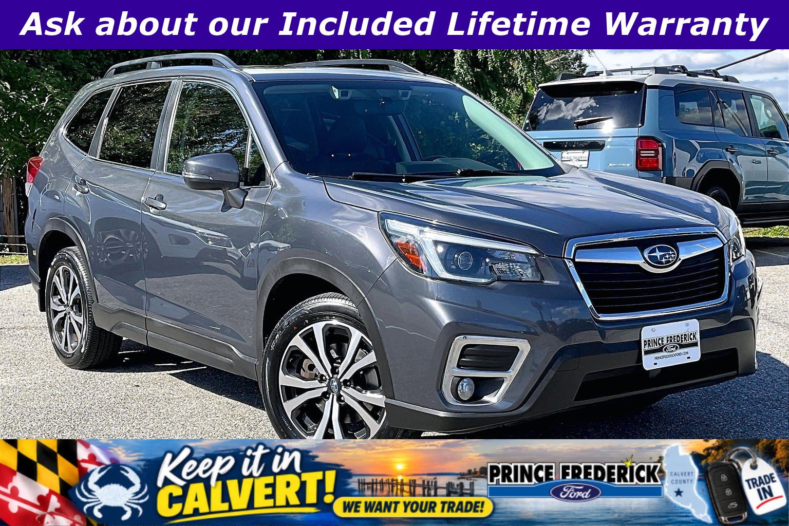 Used 2021 Subaru Forester Limited w/ Popular Package #3 AWD/4WD image 1